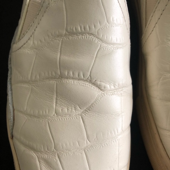 SOLUDOS Bondi Bone Embossed Croc Platform Slip On Sneaker 9 - Picture 11 of 14